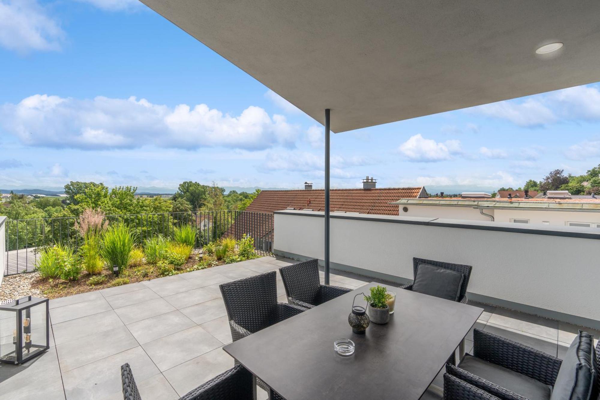 Apartment Anytime - Penthouse Mit Terrasse Und Bergsicht *